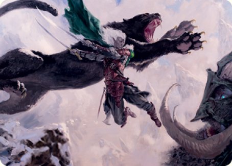 Drizzt Do'Urden Art Card [Dungeons & Dragons: Adventures in the Forgotten Realms Art Series] | Play N Trade Winnipeg