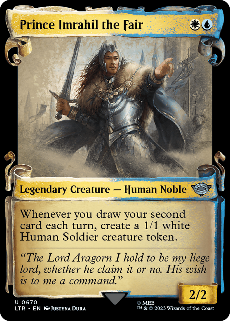 Prince Imrahil the Fair [The Lord of the Rings: Tales of Middle-Earth Showcase Scrolls] | Play N Trade Winnipeg