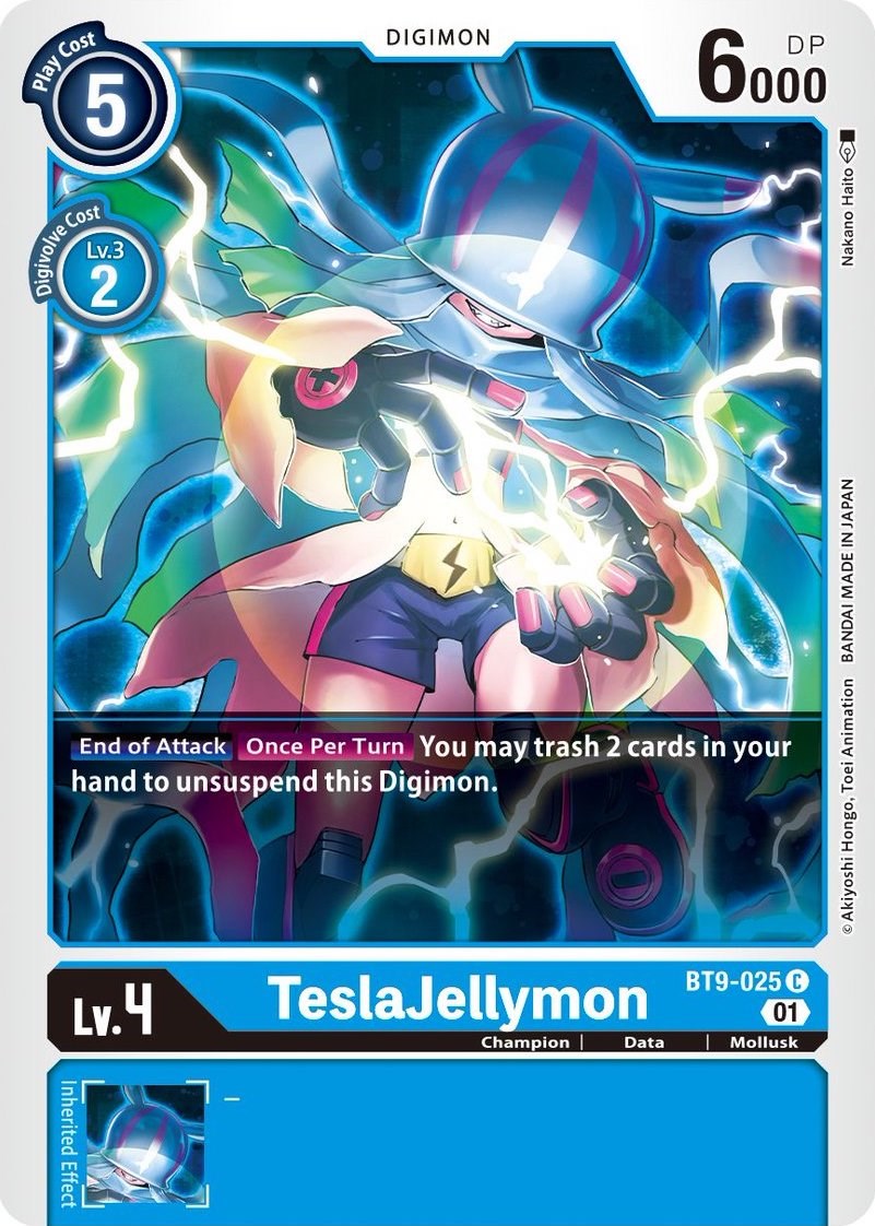 TeslaJellymon [BT9-025] [X Record] | Play N Trade Winnipeg