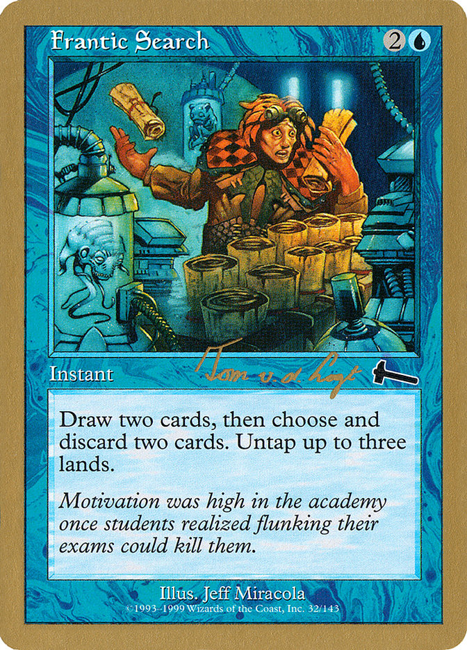 Frantic Search (Tom van de Logt) [World Championship Decks 2000] | Play N Trade Winnipeg