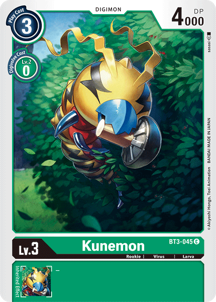 Kunemon [BT3-045] [Release Special Booster Ver.1.5] | Play N Trade Winnipeg