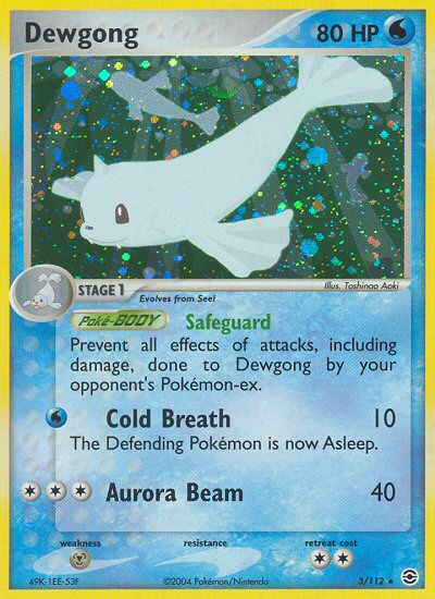 Dewgong (3/112) [EX: FireRed & LeafGreen] | Play N Trade Winnipeg