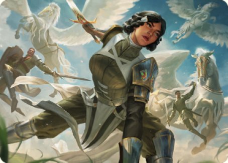 Resolute Reinforcements Art [Dominaria United Art Series] | Play N Trade Winnipeg