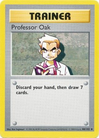Professor Oak (88/102) [Base Set Shadowless Unlimited] | Play N Trade Winnipeg