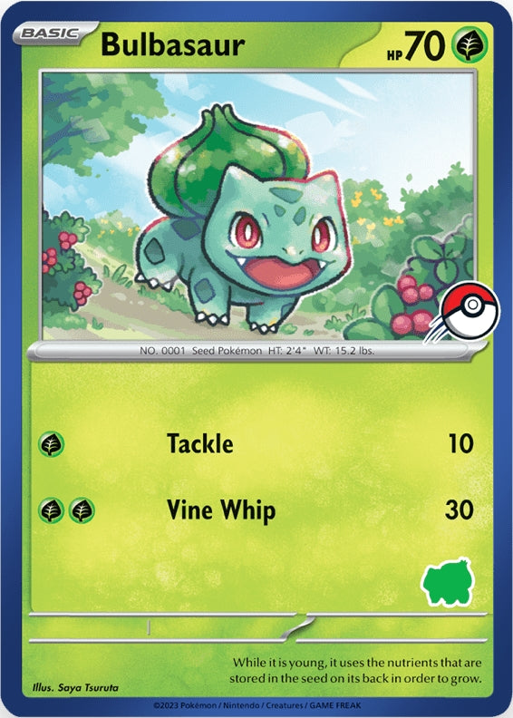 Bulbasaur (Blue Border) [My First Battle] | Play N Trade Winnipeg