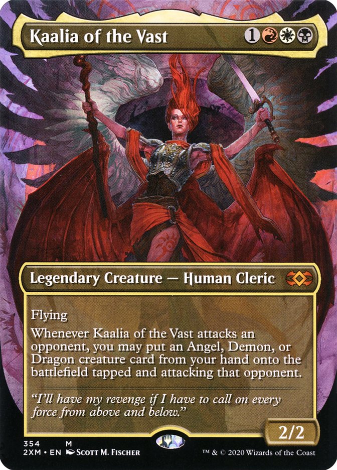 Kaalia of the Vast (Toppers) [Double Masters Extended Art] | Play N Trade Winnipeg