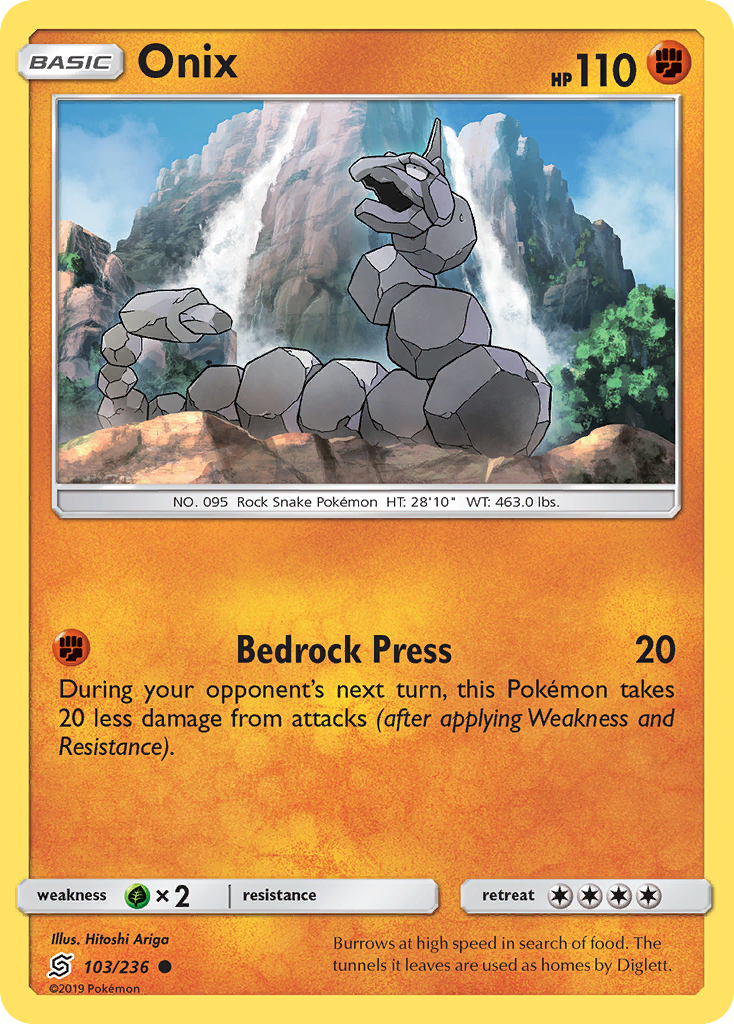 Onix (103/236) [Sun & Moon: Unified Minds] | Play N Trade Winnipeg