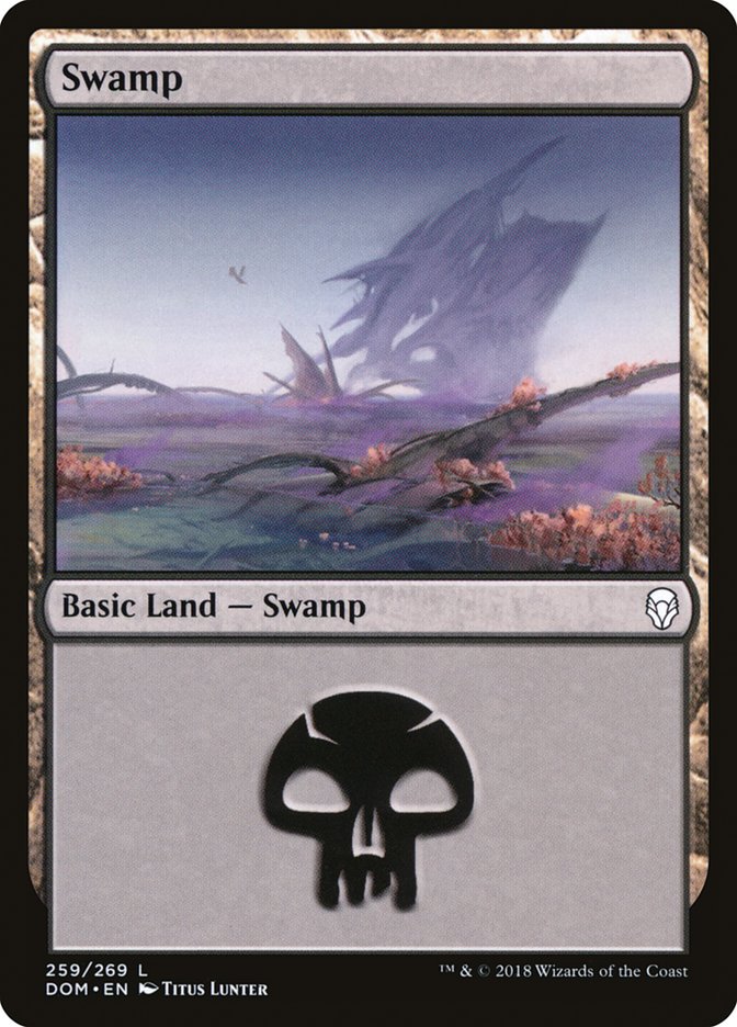 Swamp (259) [Dominaria] | Play N Trade Winnipeg