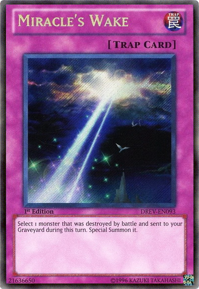Miracle's Wake [DREV-EN093] Secret Rare | Play N Trade Winnipeg