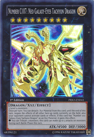 Number C107: Neo Galaxy-Eyes Tachyon Dragon [PRIO-EN041] Ultimate Rare | Play N Trade Winnipeg