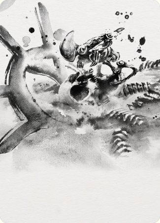 Myr Convert Art Card [Phyrexia: All Will Be One Art Series] | Play N Trade Winnipeg