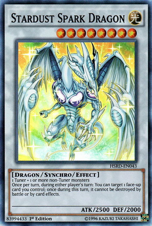 Stardust Spark Dragon [HSRD-EN043] Super Rare | Play N Trade Winnipeg