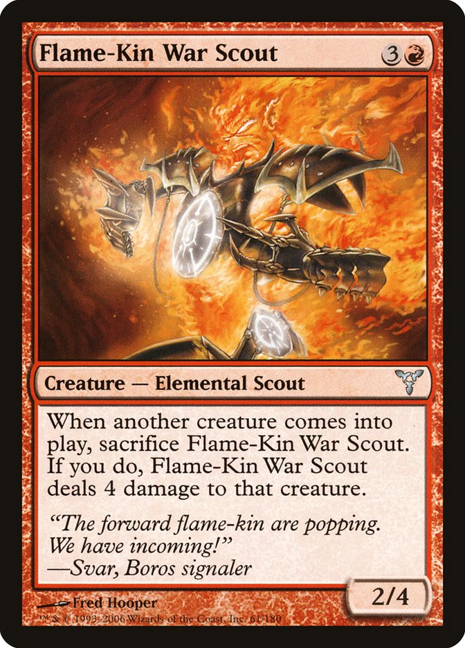 Flame-Kin War Scout [Dissension] | Play N Trade Winnipeg