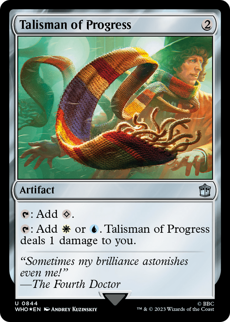 Talisman of Progress (Surge Foil) [Doctor Who] | Play N Trade Winnipeg