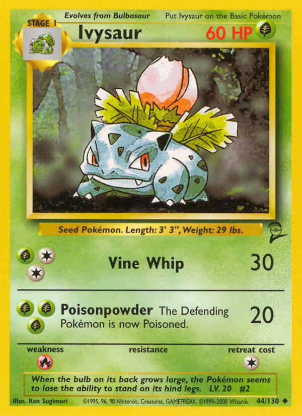 Ivysaur (44/130) [Base Set 2] | Play N Trade Winnipeg