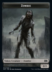 Zombie // Vampire Double-sided Token [Double Masters 2022 Tokens] | Play N Trade Winnipeg