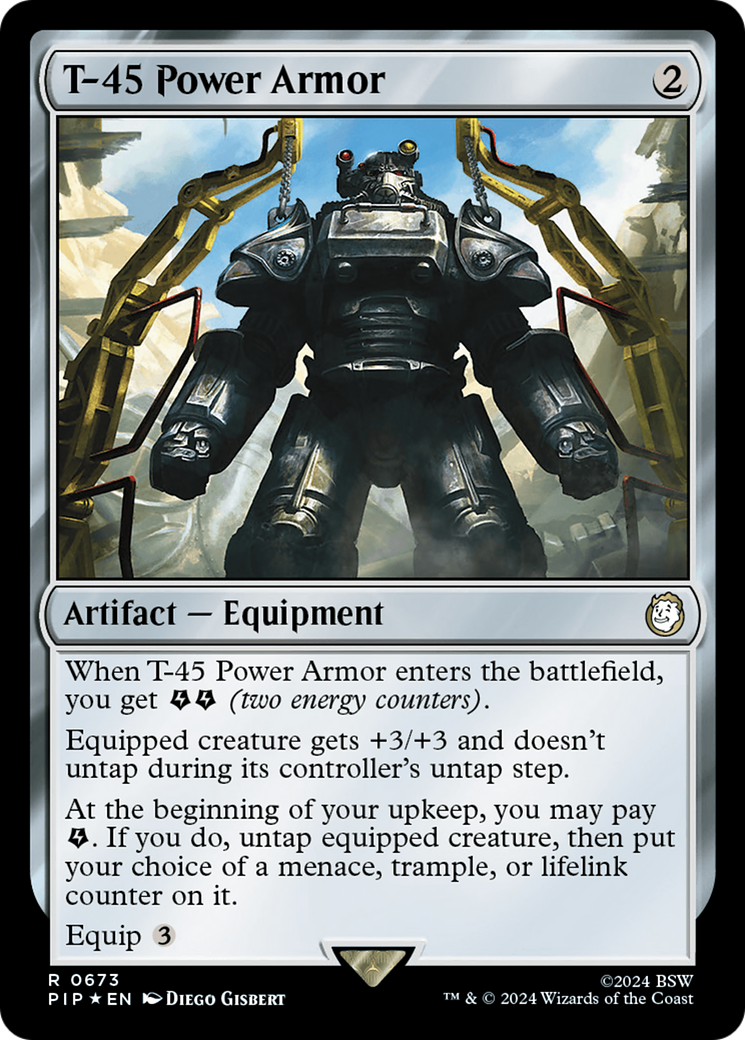 T-45 Power Armor (Surge Foil) [Fallout] | Play N Trade Winnipeg