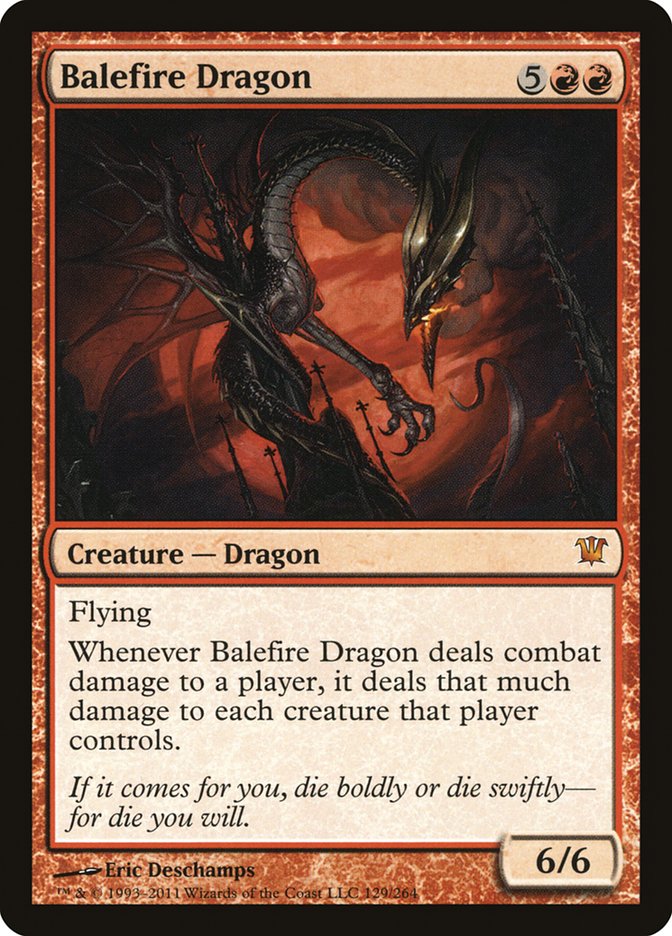 Balefire Dragon [Innistrad] | Play N Trade Winnipeg
