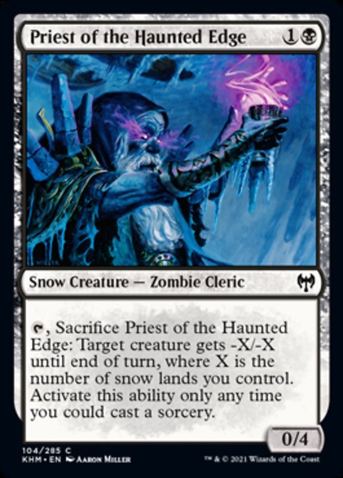 Priest of the Haunted Edge [Kaldheim] | Play N Trade Winnipeg