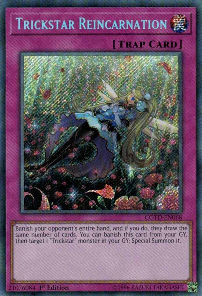 Trickstar Reincarnation [COTD-EN068] Secret Rare | Play N Trade Winnipeg