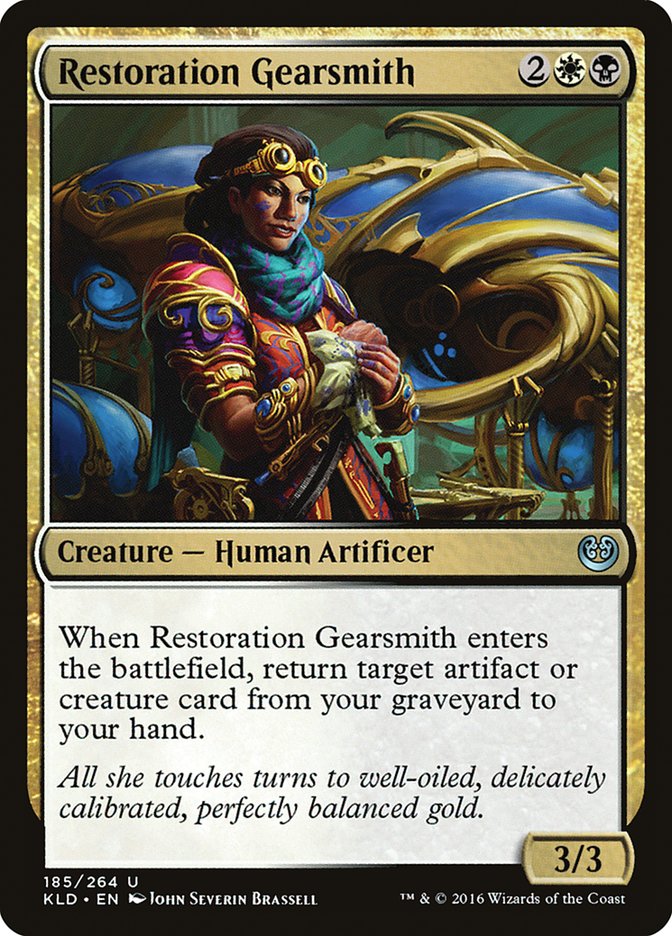 Restoration Gearsmith [Kaladesh] | Play N Trade Winnipeg