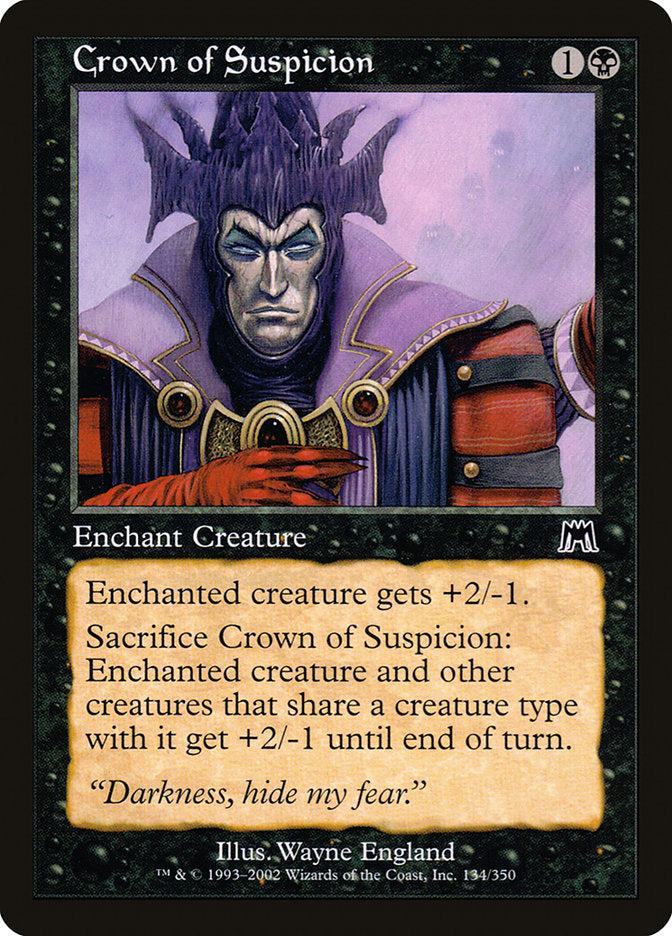 Crown of Suspicion [Onslaught] | Play N Trade Winnipeg
