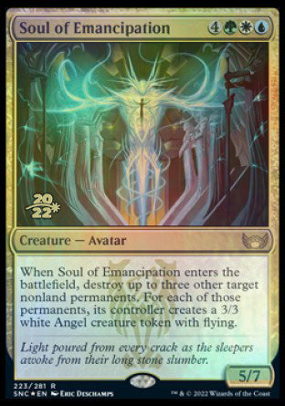 Soul of Emancipation [Streets of New Capenna Prerelease Promos] | Play N Trade Winnipeg