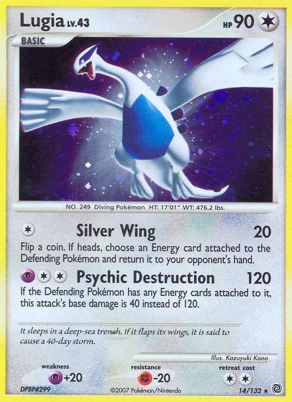 Lugia (14/132) [Diamond & Pearl: Secret Wonders] | Play N Trade Winnipeg