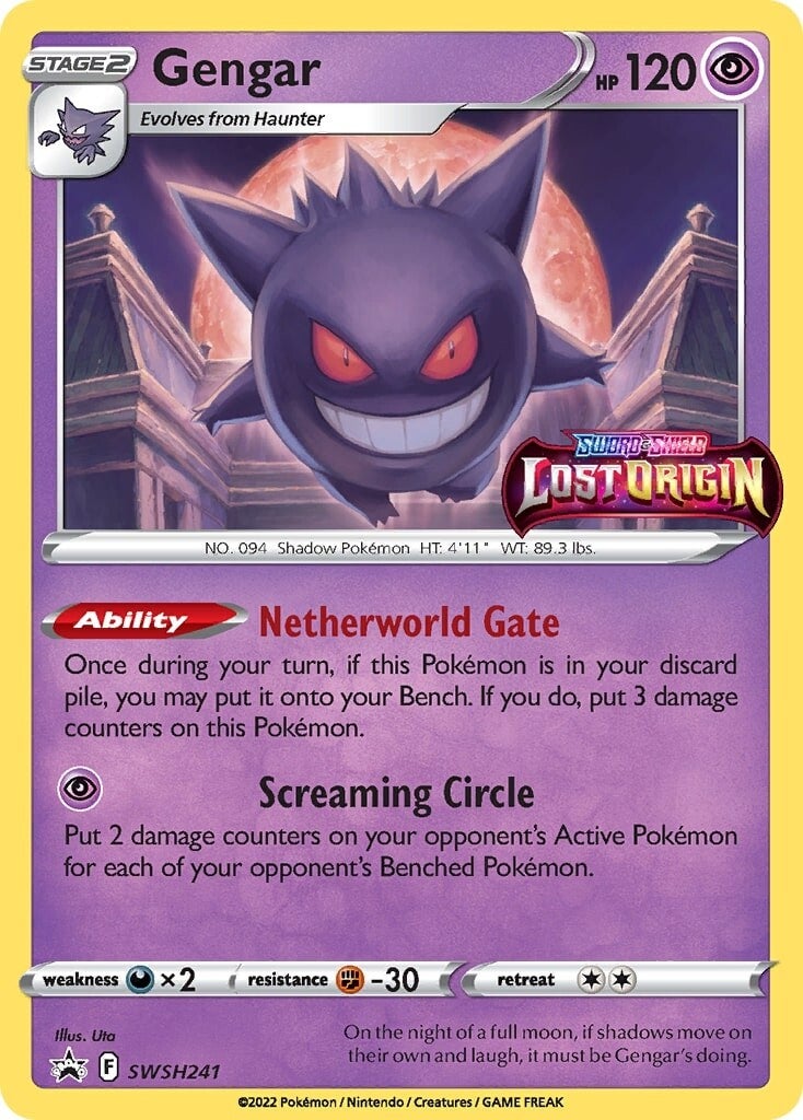 Gengar (SWSH241) [Sword & Shield: Black Star Promos] | Play N Trade Winnipeg