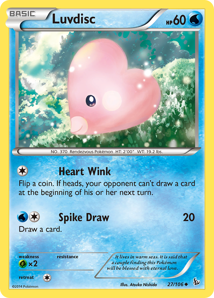 Luvdisc (27/106) [XY: Flashfire] | Play N Trade Winnipeg