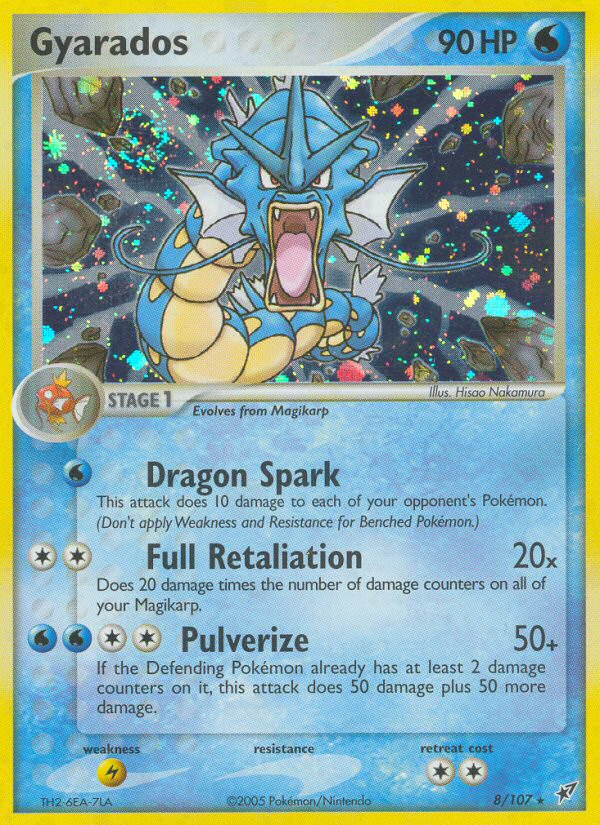 Gyarados (8/107) [EX: Deoxys] | Play N Trade Winnipeg