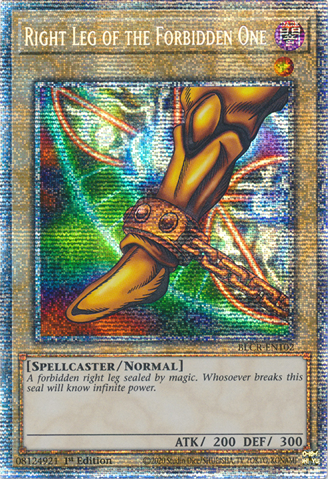 Right Leg of the Forbidden One [BLCR-EN102] Starlight Rare | Play N Trade Winnipeg