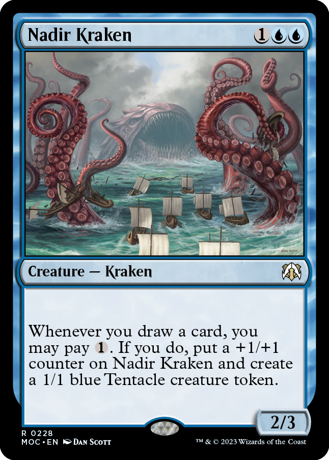 Nadir Kraken [March of the Machine Commander] | Play N Trade Winnipeg