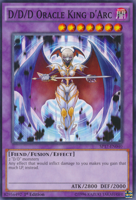 D/D/D Oracle King d'Arc [SP17-EN040] Common | Play N Trade Winnipeg