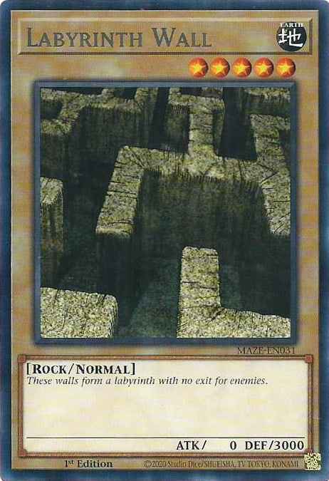 Labyrinth Wall [MAZE-EN031] Rare | Play N Trade Winnipeg