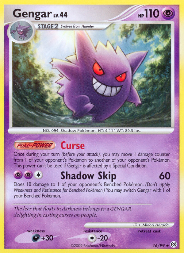 Gengar (16/99) [Platinum: Arceus] | Play N Trade Winnipeg