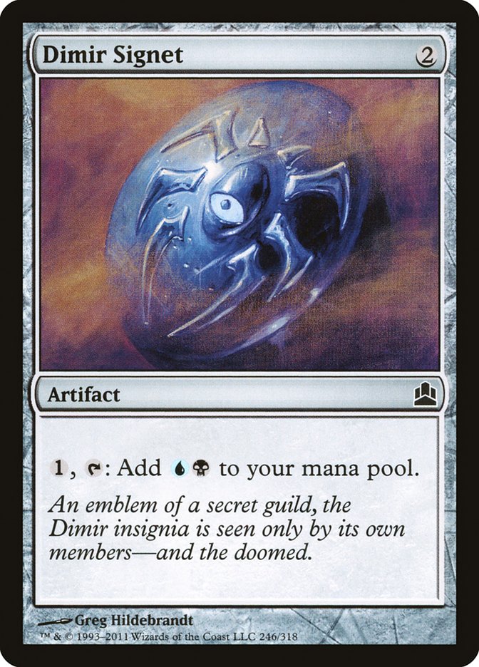 Dimir Signet [Commander 2011] | Play N Trade Winnipeg