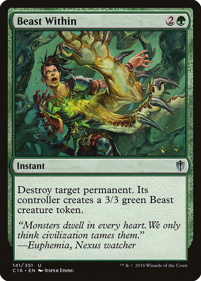 Beast Within [Commander 2016] | Play N Trade Winnipeg