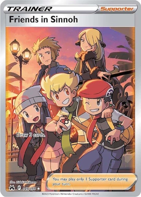 Friends in Sinnoh (149/159) (Full Art) [Sword & Shield: Crown Zenith] | Play N Trade Winnipeg