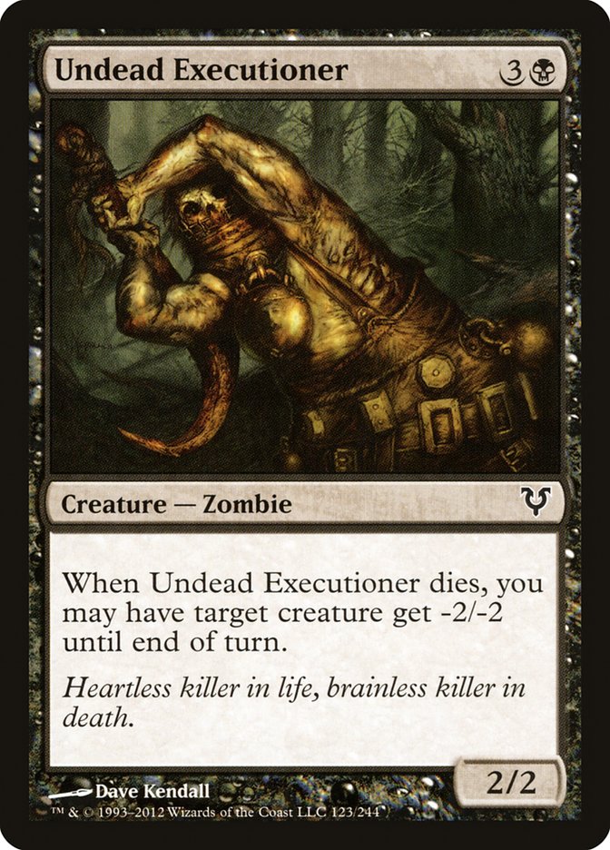 Undead Executioner [Avacyn Restored] | Play N Trade Winnipeg