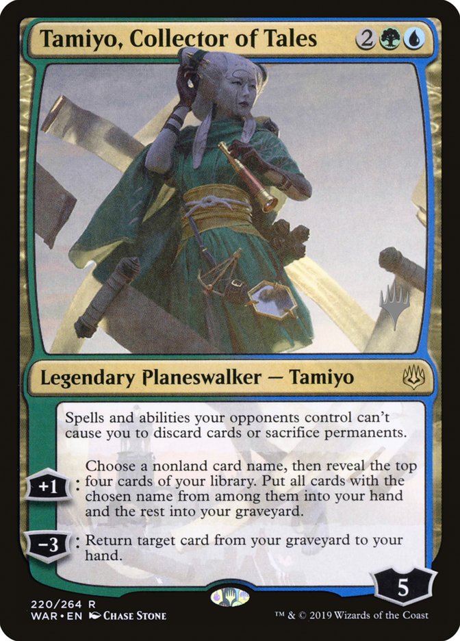 Tamiyo, Collector of Tales (Promo Pack) [War of the Spark Promos] | Play N Trade Winnipeg