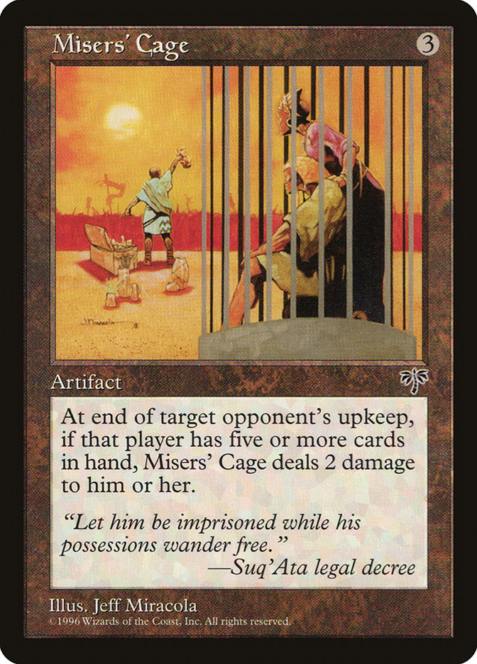 Misers' Cage [Mirage] | Play N Trade Winnipeg