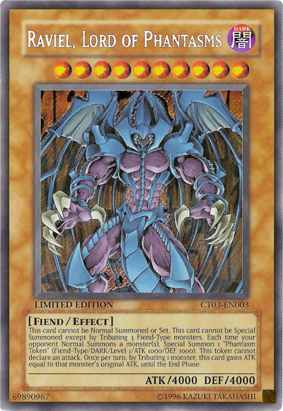 Raviel, Lord of Phantasms [CT03-EN003] Secret Rare | Play N Trade Winnipeg