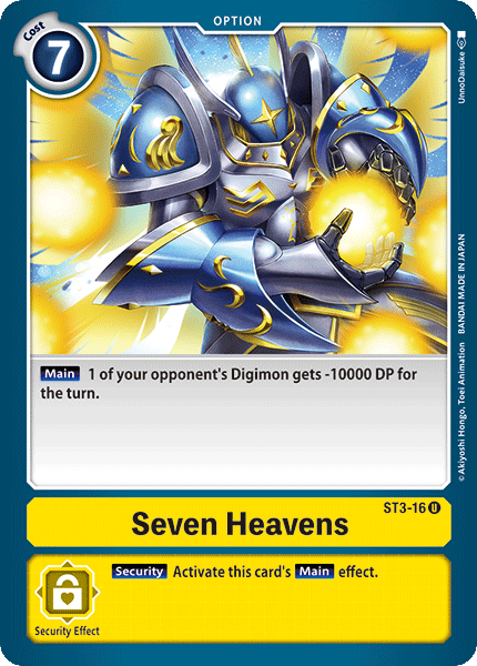 Seven Heavens [ST3-16] [Starter Deck: Heaven's Yellow] | Play N Trade Winnipeg