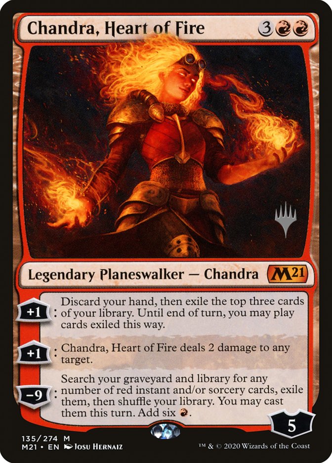 Chandra, Heart of Fire (Promo Pack) [Core Set 2021 Promos] | Play N Trade Winnipeg