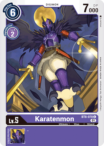 Karatenmon [BT8-078] [New Awakening] | Play N Trade Winnipeg