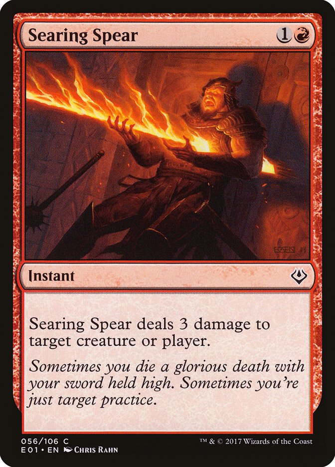 Searing Spear [Archenemy: Nicol Bolas] | Play N Trade Winnipeg