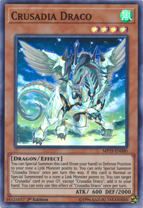 Crusadia Draco [MP19-EN080] Super Rare | Play N Trade Winnipeg
