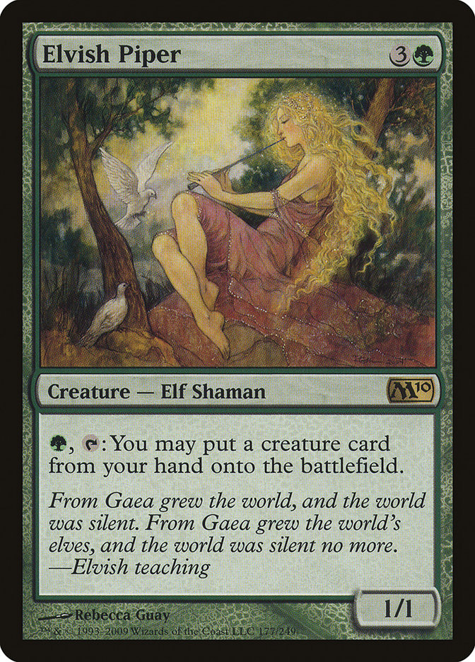 Elvish Piper [Magic 2010] | Play N Trade Winnipeg