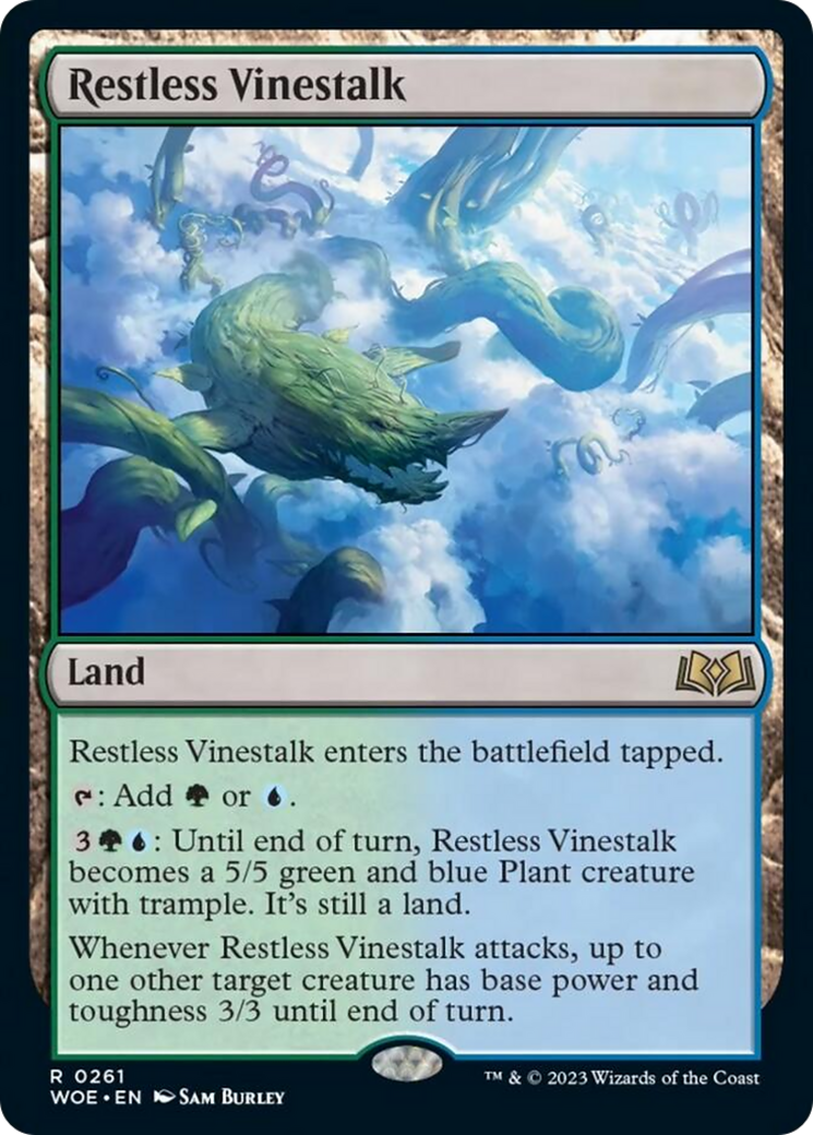 Restless Vinestalk [Wilds of Eldraine] | Play N Trade Winnipeg